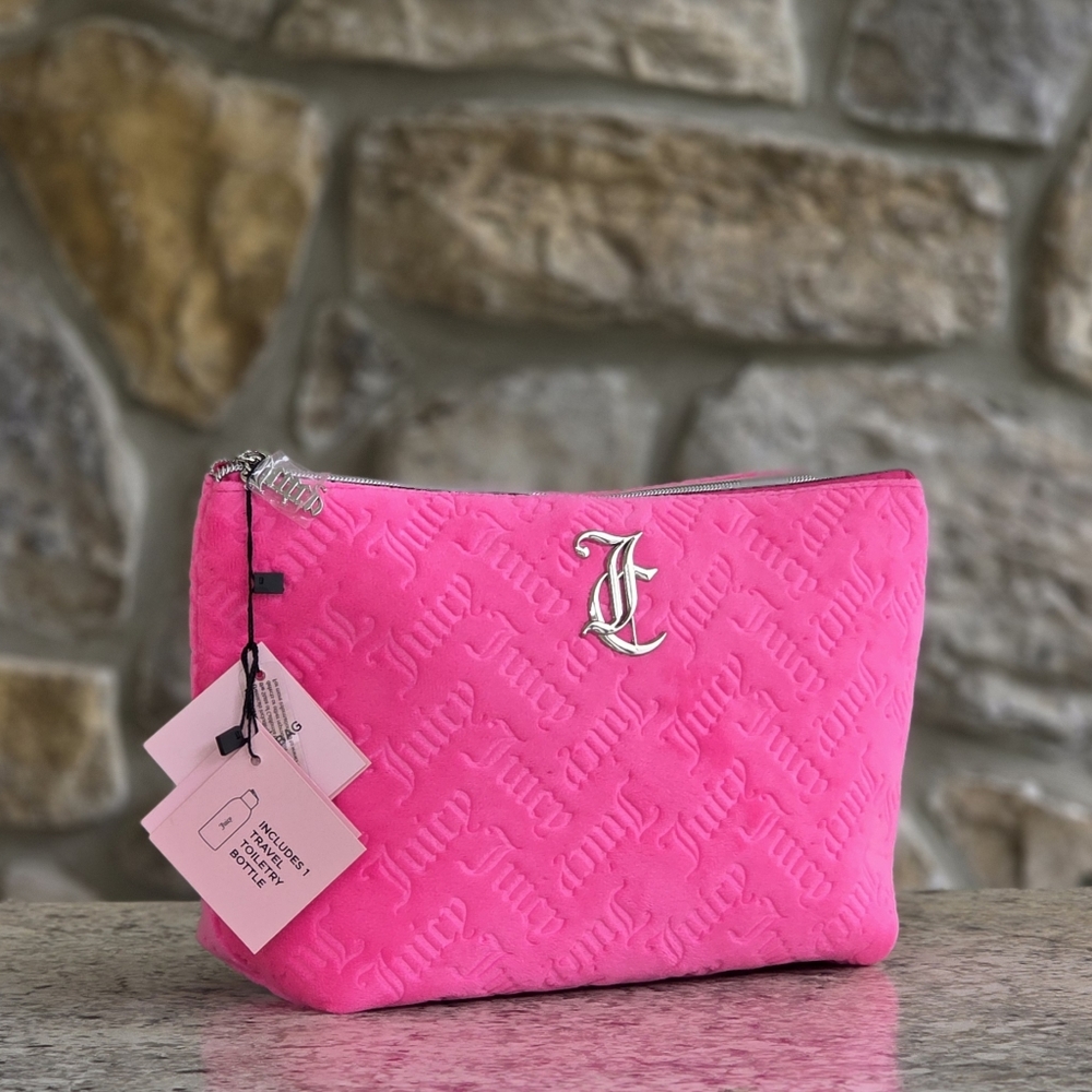 Juicy Couture Pink Cosmetic Bag